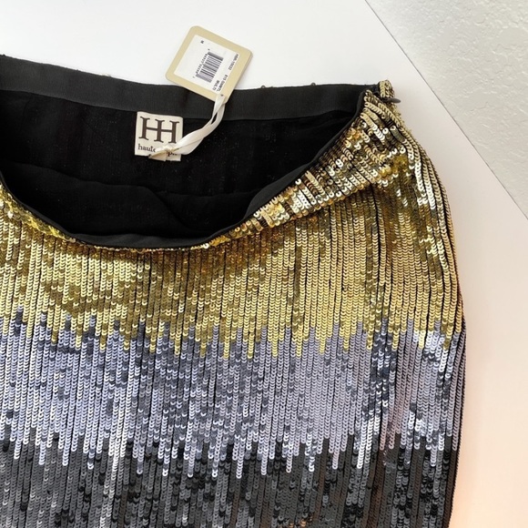 Haute Hippie Sequin Mini Skirt - Picture 2 of 5